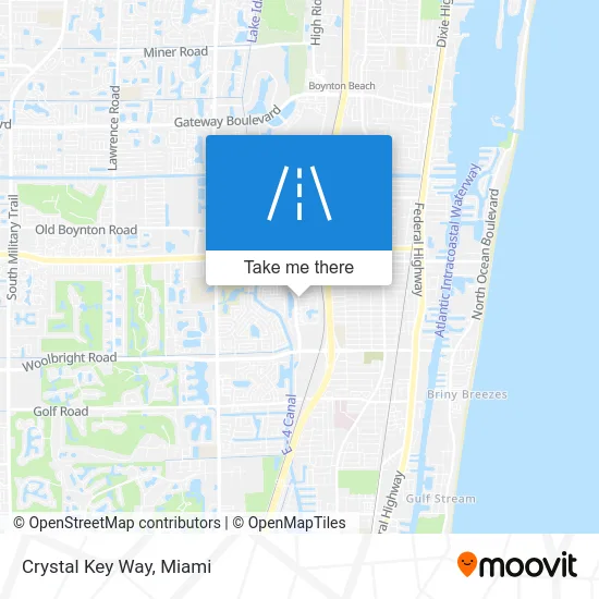 Crystal Key Way map