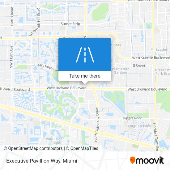 Executive Pavillion Way map