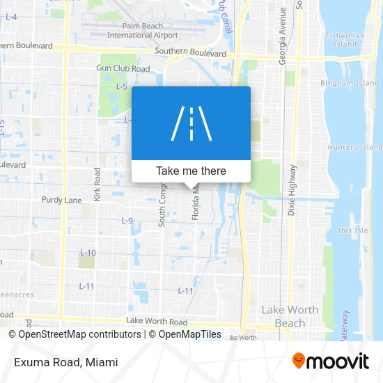 Exuma Road map