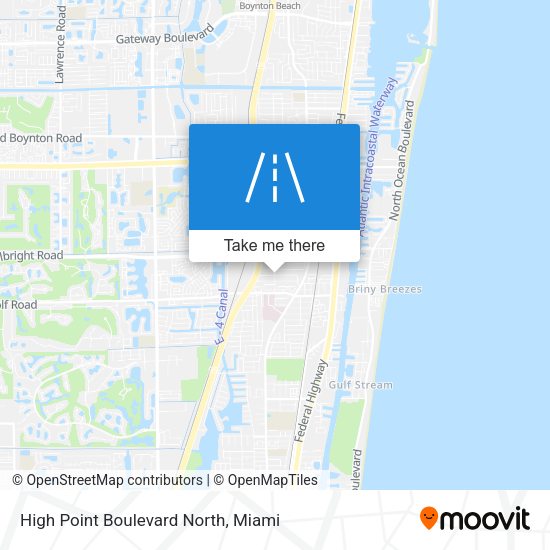 Mapa de High Point Boulevard North
