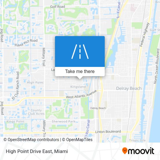 Mapa de High Point Drive East