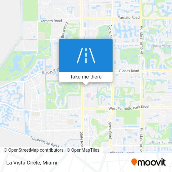 Mapa de La Vista Circle