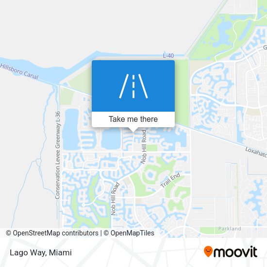 Mapa de Lago Way