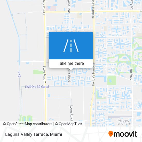 Laguna Valley Terrace map