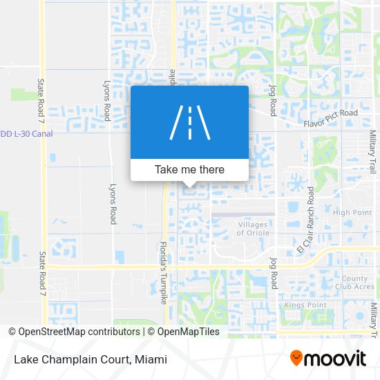 Lake Champlain Court map