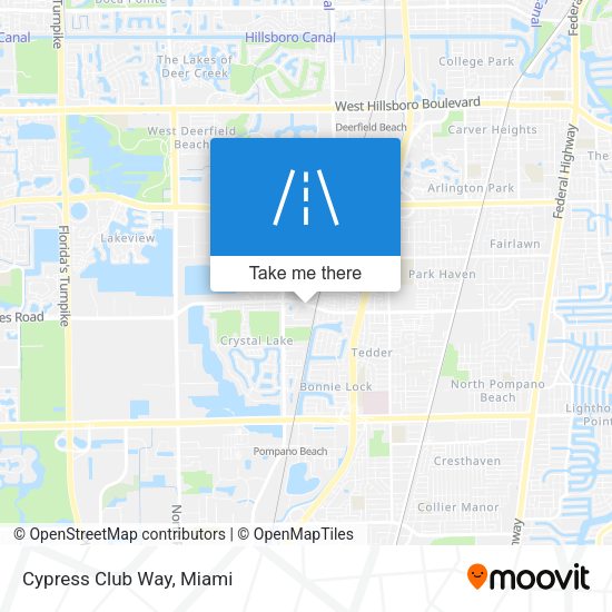 Mapa de Cypress Club Way