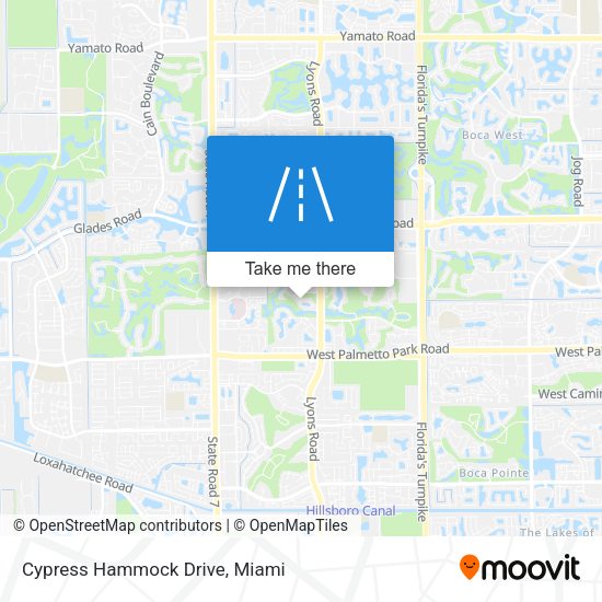 Mapa de Cypress Hammock Drive