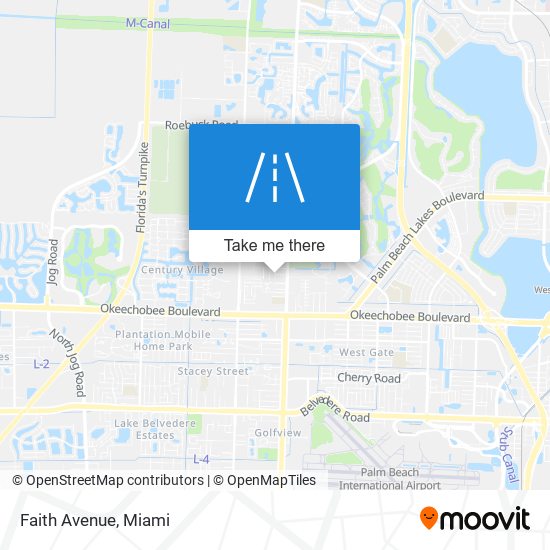 Mapa de Faith Avenue