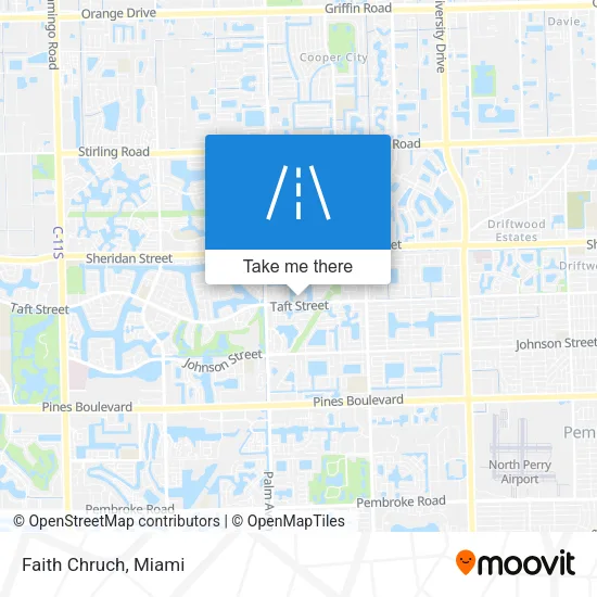 Faith Chruch map