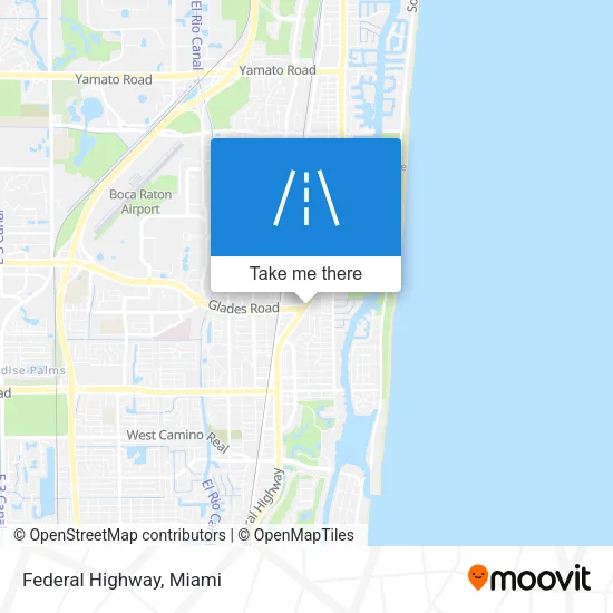 Federal Highway map