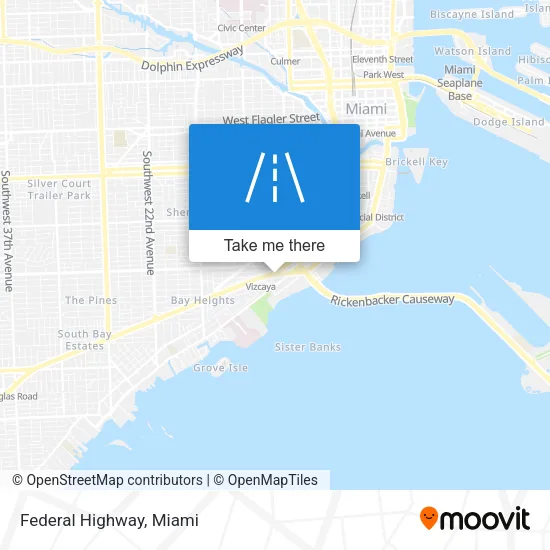 Federal Highway map
