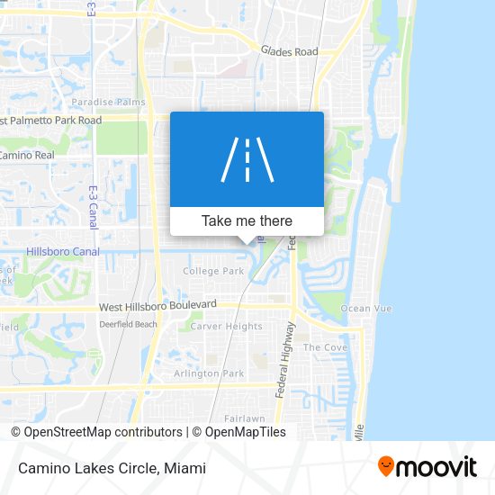 Mapa de Camino Lakes Circle