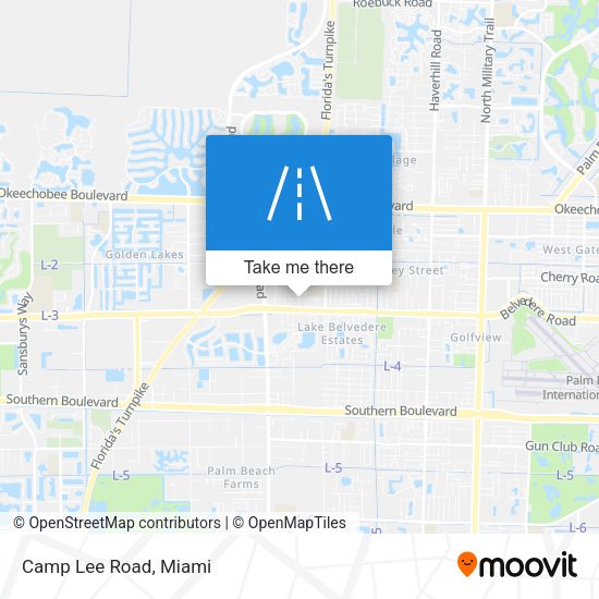 Mapa de Camp Lee Road