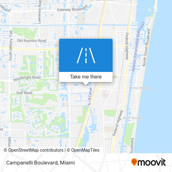 Mapa de Campanelli Boulevard