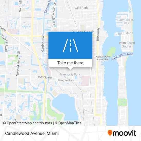 Mapa de Candlewood Avenue