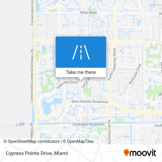 Mapa de Cypress Pointe Drive