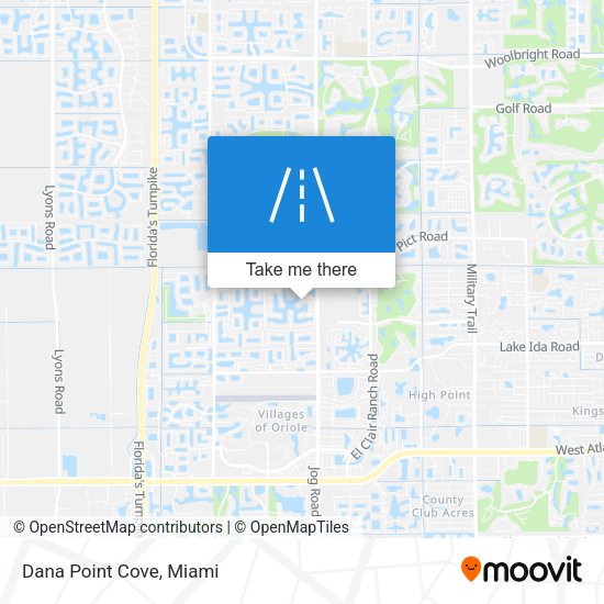 Dana Point Cove map