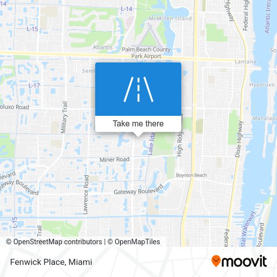 Mapa de Fenwick Place