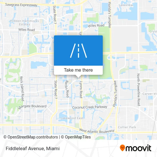 Fiddleleaf Avenue map