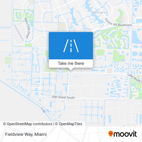 Mapa de Fieldview Way