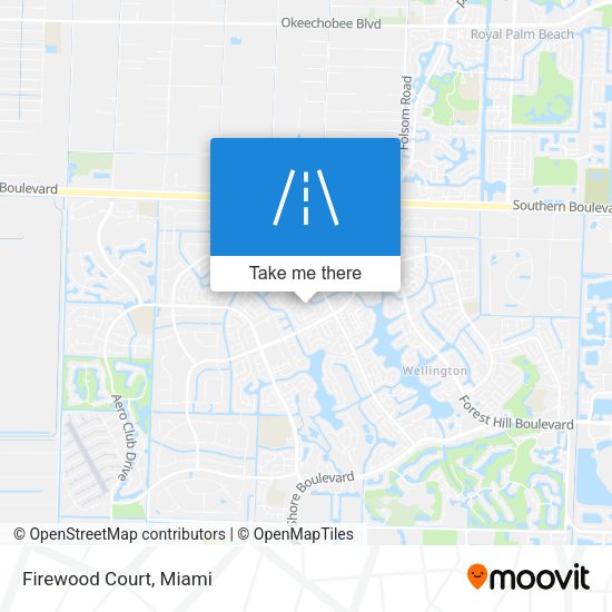 Mapa de Firewood Court