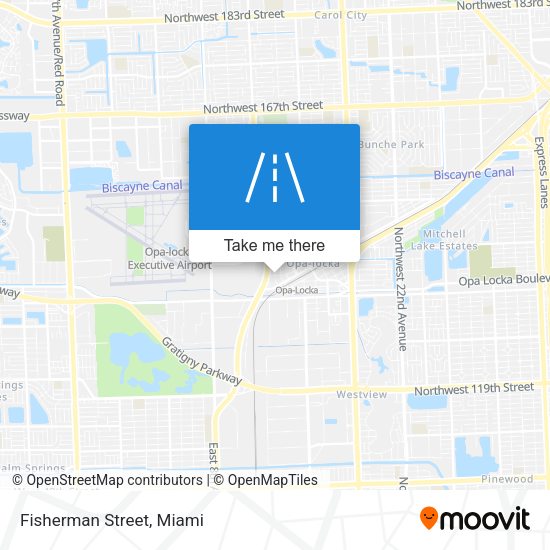 Mapa de Fisherman Street