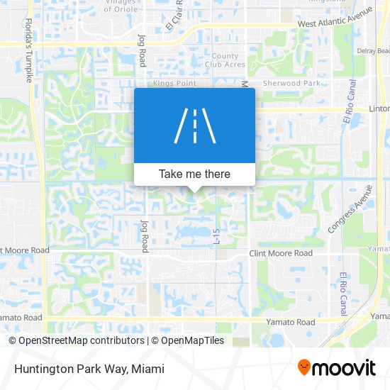 Mapa de Huntington Park Way