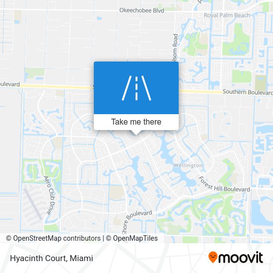 Mapa de Hyacinth Court