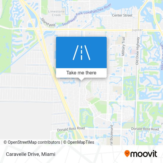 Mapa de Caravelle Drive