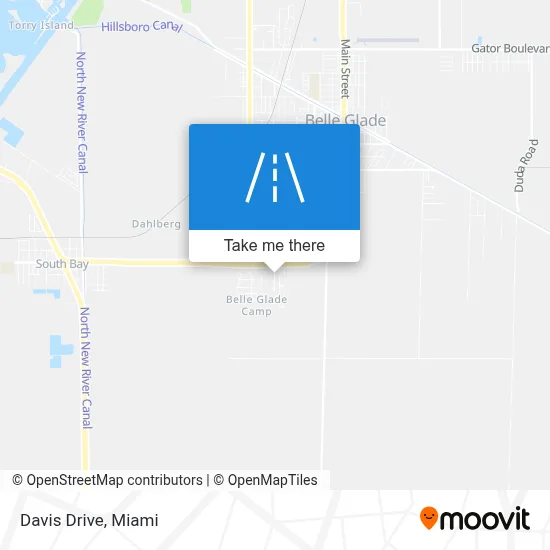 Davis Drive map