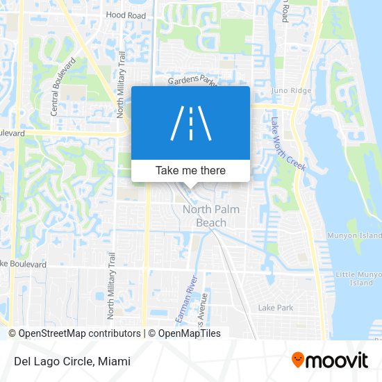 Mapa de Del Lago Circle