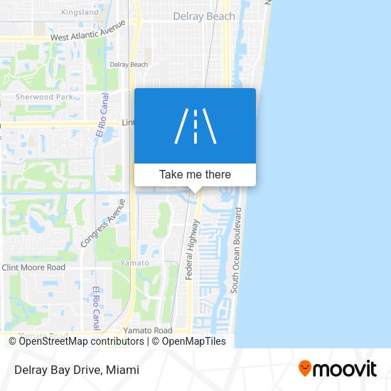 Mapa de Delray Bay Drive
