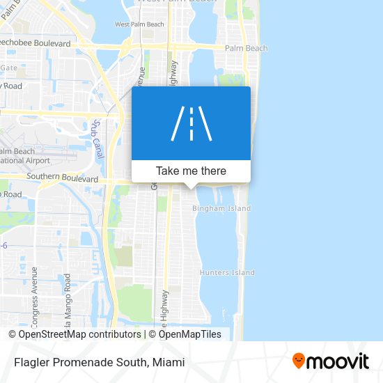 Mapa de Flagler Promenade South