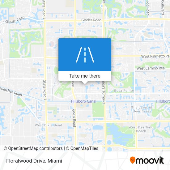 Mapa de Floralwood Drive
