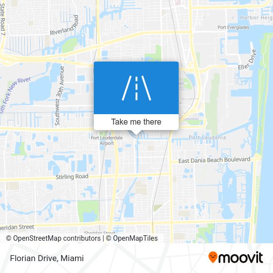 Mapa de Florian Drive