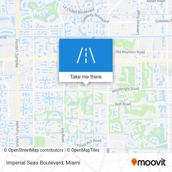 Imperial Seas Boulevard map