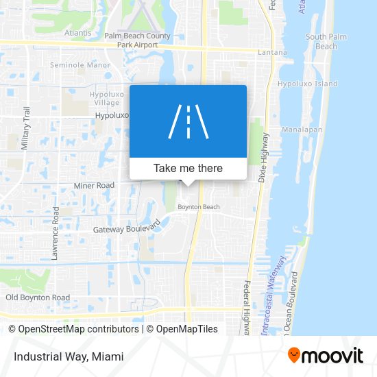 Mapa de Industrial Way