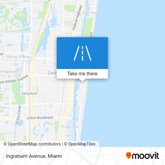 Mapa de Ingraham Avenue