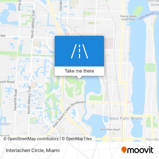 Mapa de Interlachen Circle