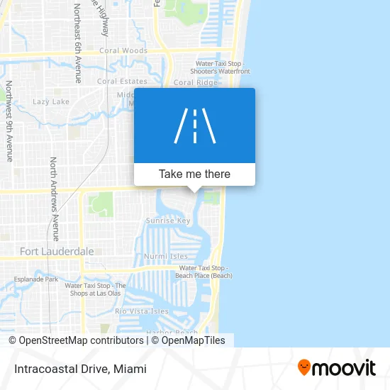 Intracoastal Drive map