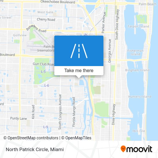 Mapa de North Patrick Circle
