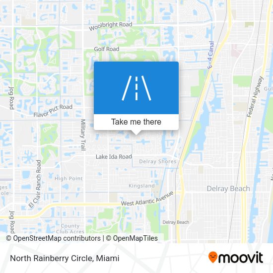North Rainberry Circle map