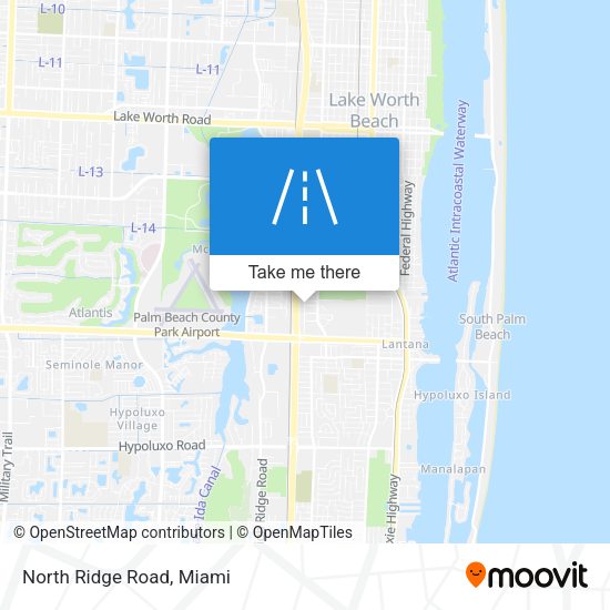 Mapa de North Ridge Road