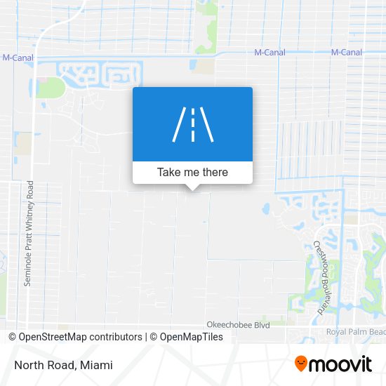 Mapa de North Road