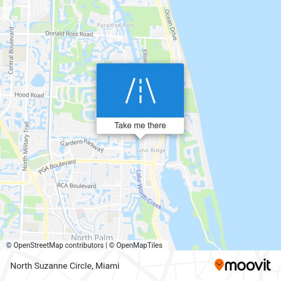 Mapa de North Suzanne Circle
