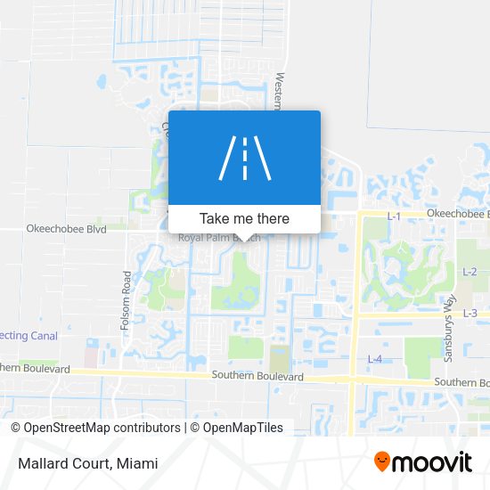 Mapa de Mallard Court