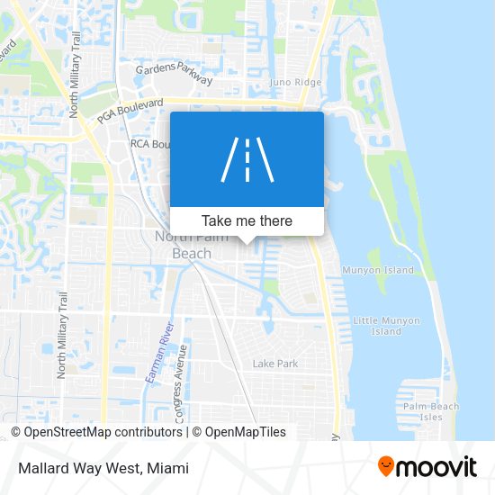 Mapa de Mallard Way West