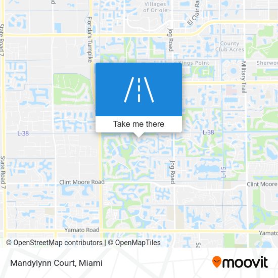 Mapa de Mandylynn Court