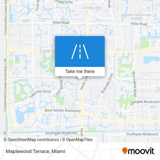 Maplewood Terrace map