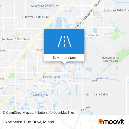 Mapa de Northeast 11th Drive